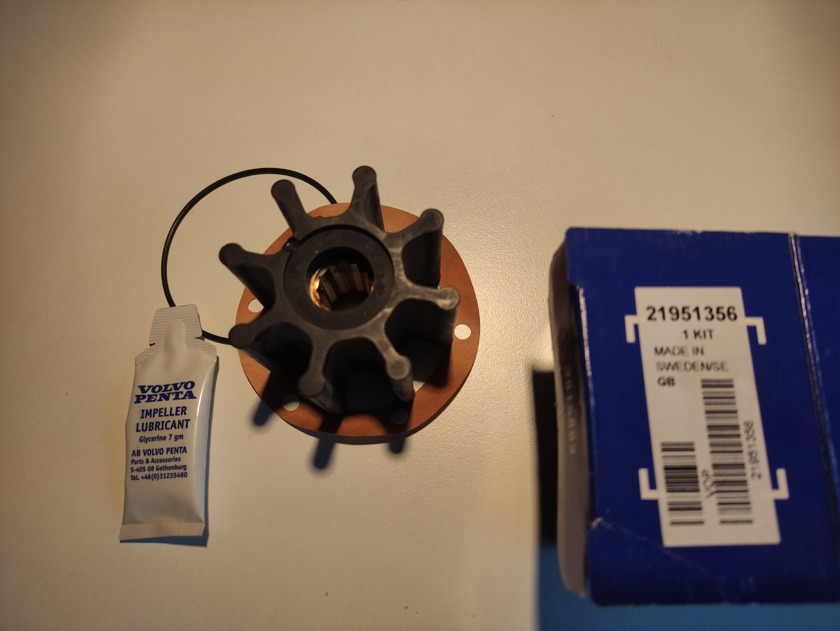 Volvo Penta impeller kit D4-F / KAD32…44 / D300 / MD70