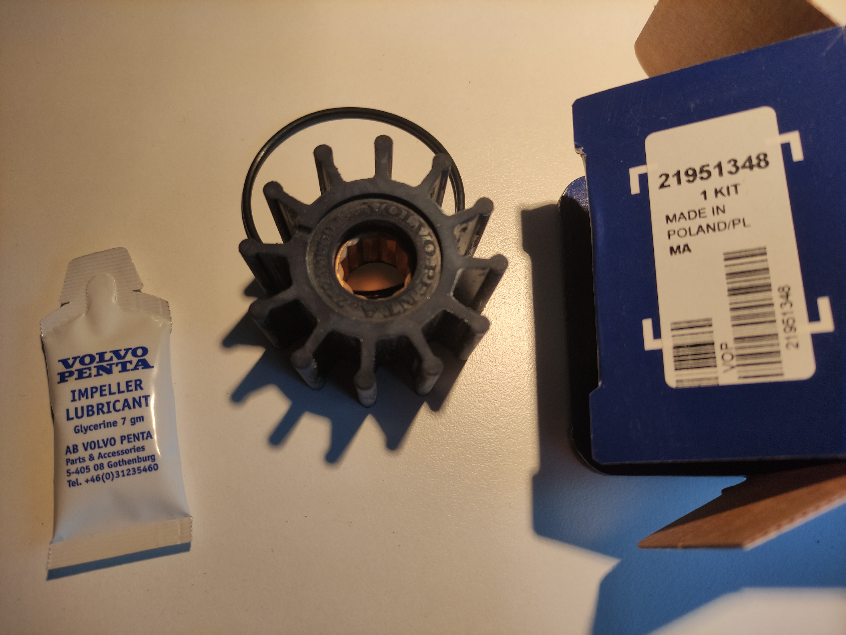 Volvo Penta impeller kit “M” (12L)