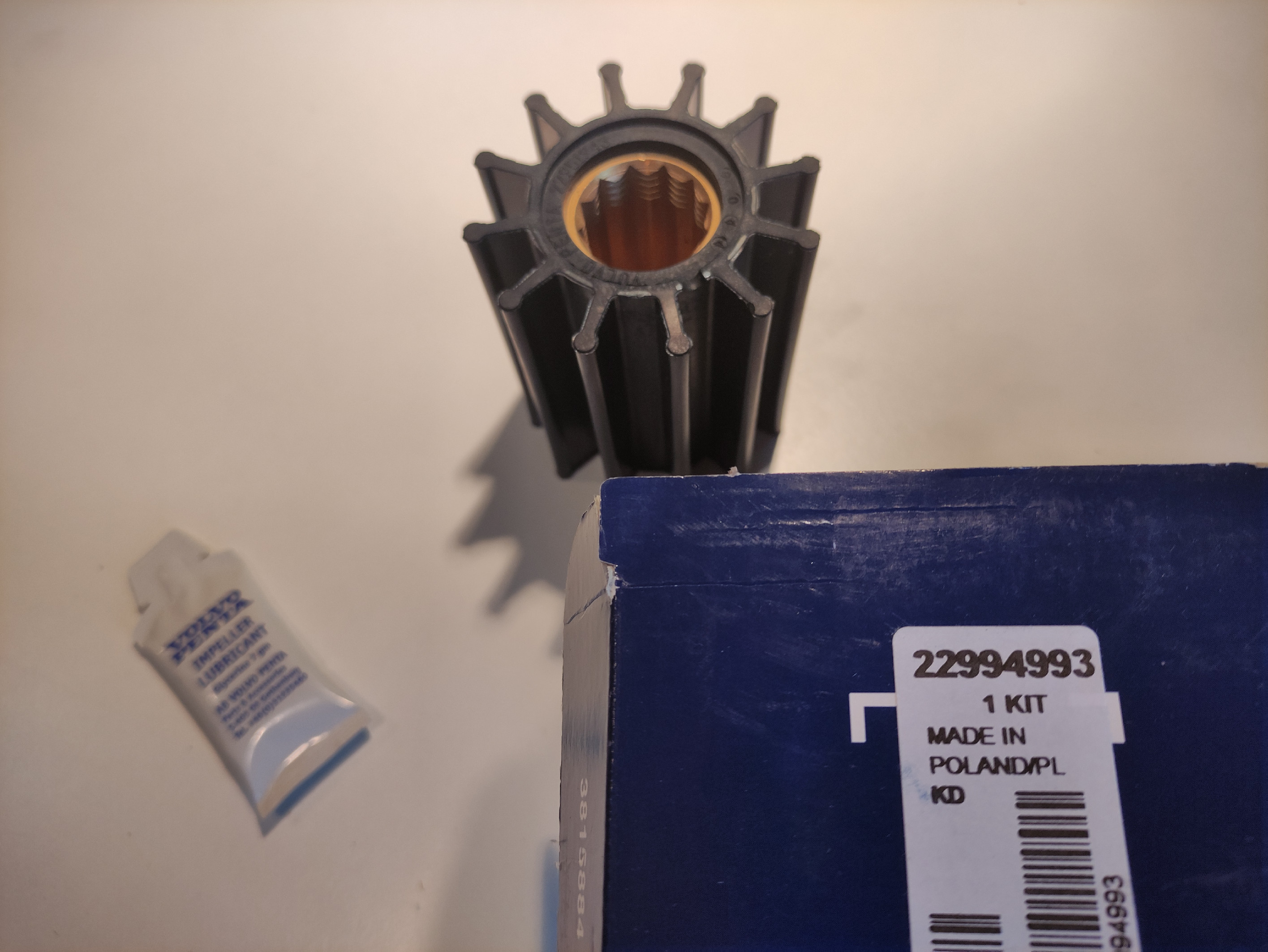 Volvo Penta impeller kit D6/63 D6-280...435 (re: 22000061)