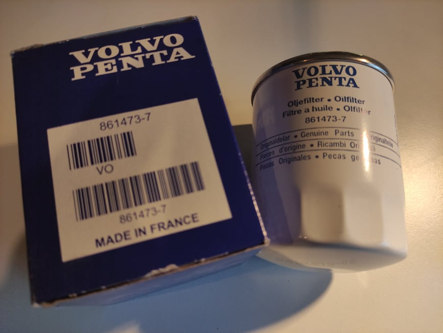Volvo Penta olejový filtr D1/D2/MD20