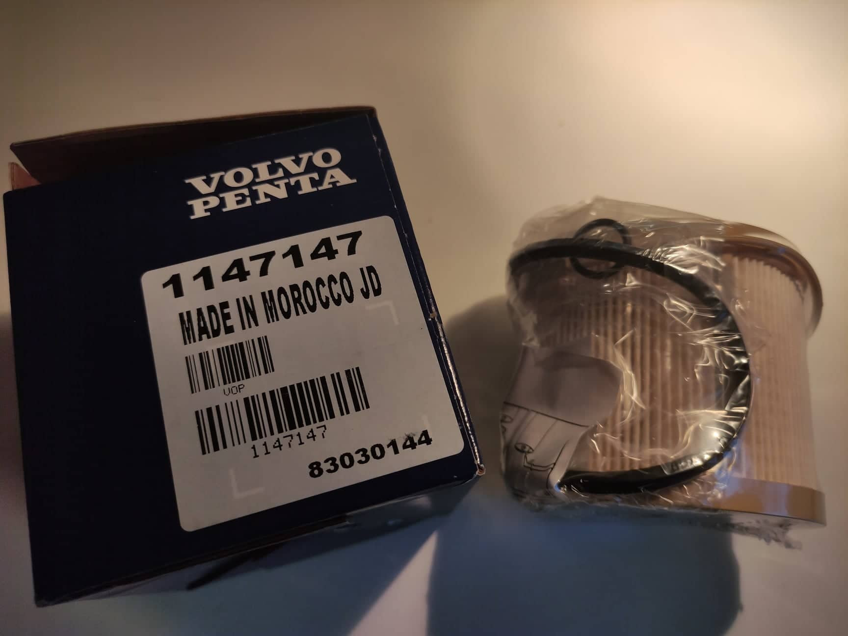 Volvo Penta palivový filtr hrubý /separátor/, vložka 2 mi D1…D6, D22…D4