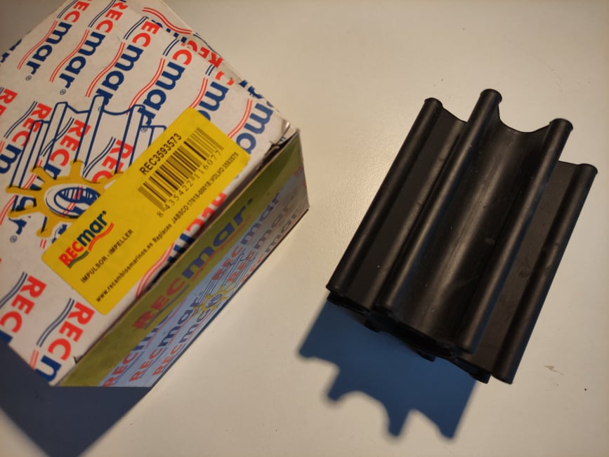 REC3593573 impeller kit D6 /VP 3593573, Jabsco 17018-0001/