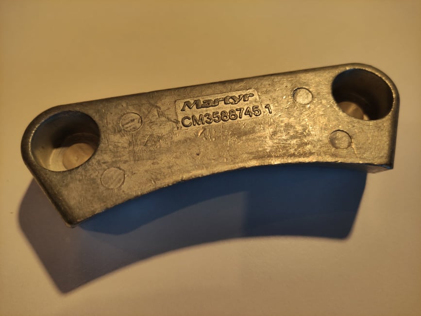CM3588745 anoda zinek DPH transom /VP 3588745/