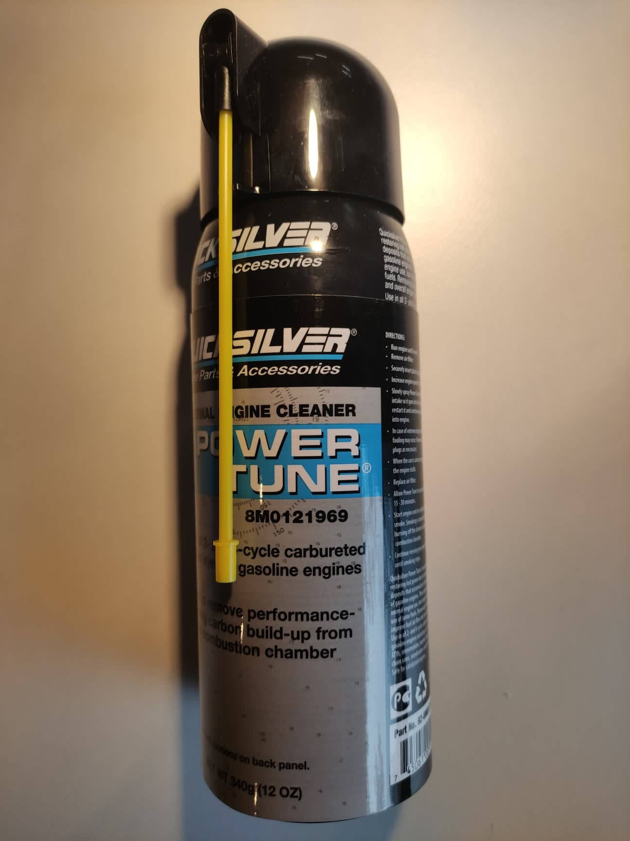 Mercury odkarbonovací směs s tryskou QS / Engine Cleaner /Tuner/