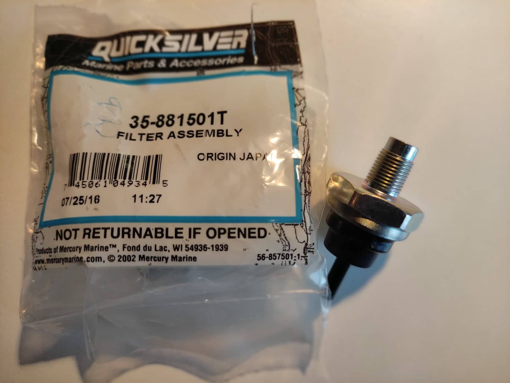 Mercury filtr sání, outboard 4-takt 115 EFI
