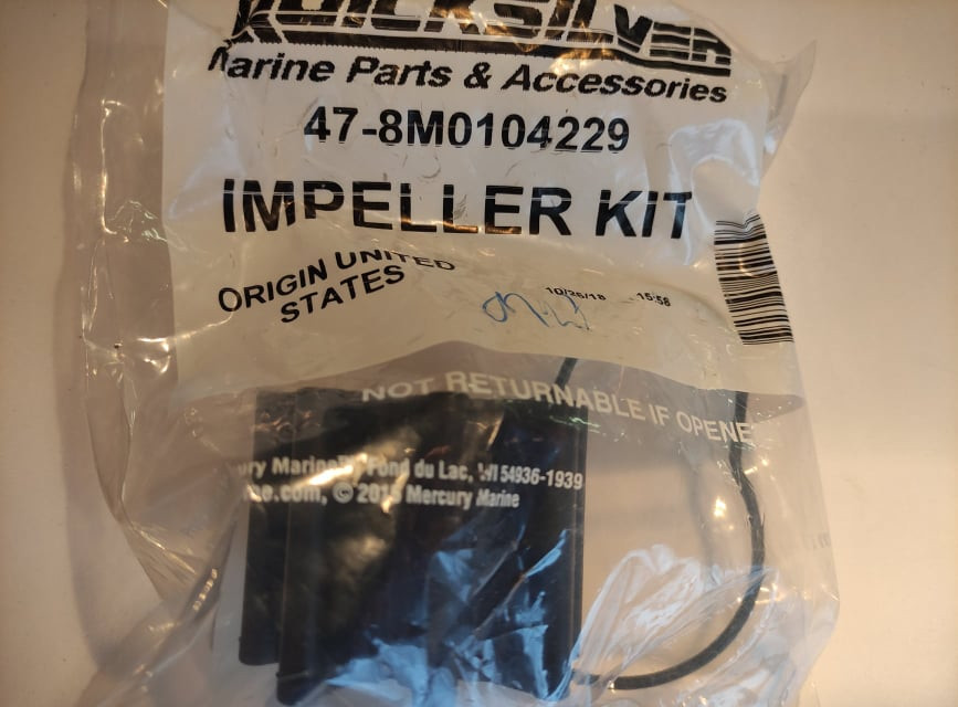 Mercury impeler kit, MerC 5,7, 6,2