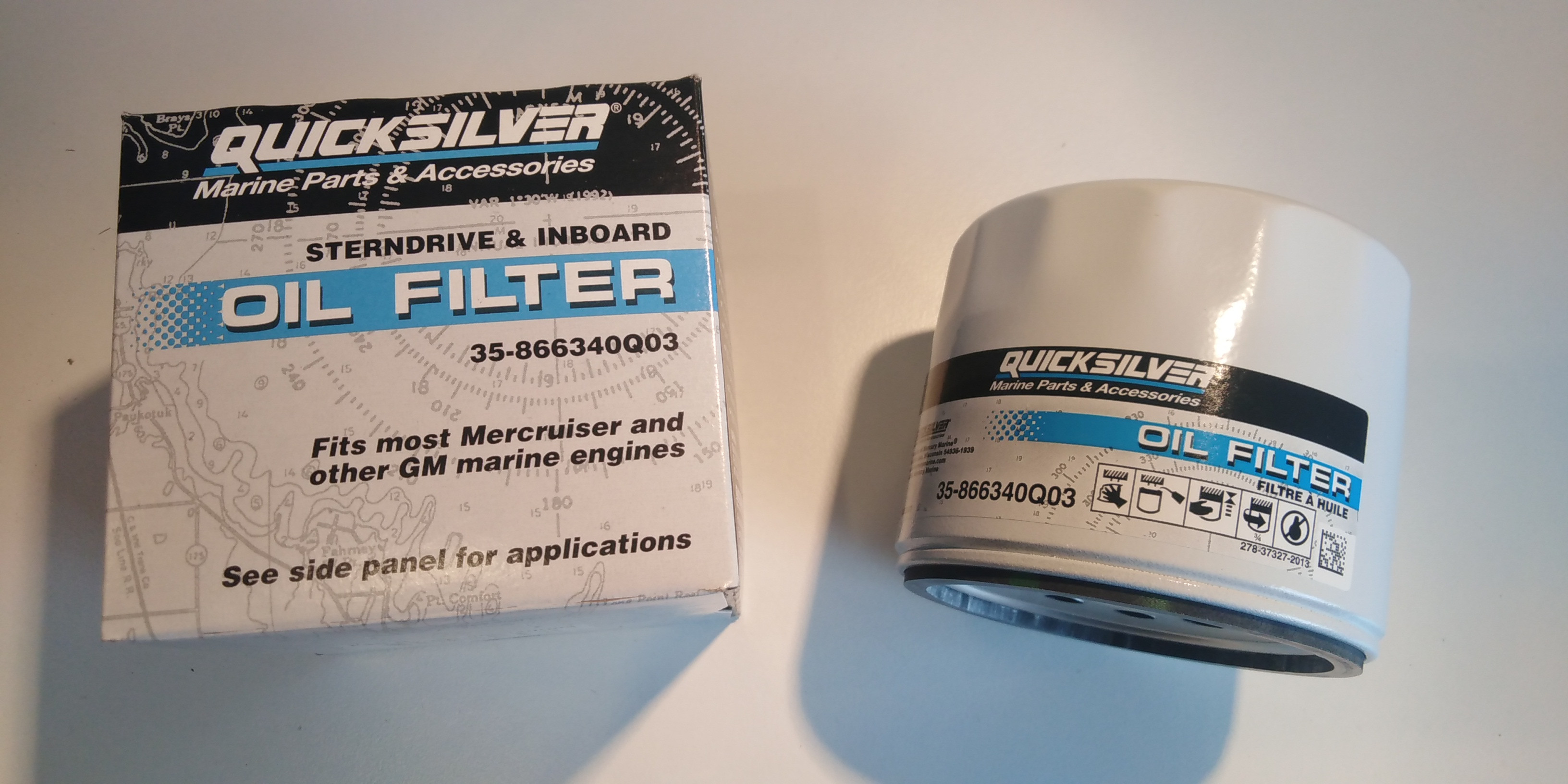 Mercury olejový filtr QS pro MerC 4,5/6,2 l /re: 35-802885Q/