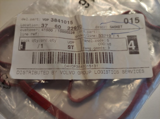 Volvo Penta těsnění čerpadla trimu SX-DPS-A, B, B1, FWD