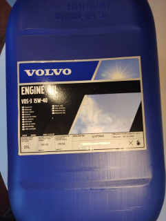 Volvo Penta olej D/B<08/V6/V8 15W-40 VDS-3, ACEA E7, API CI-4 mineral, balení 20l
