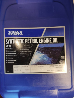 Volvo Penta olej pro zážehové motory SAE 5W-40 CatReady /kanystr 20 l/
